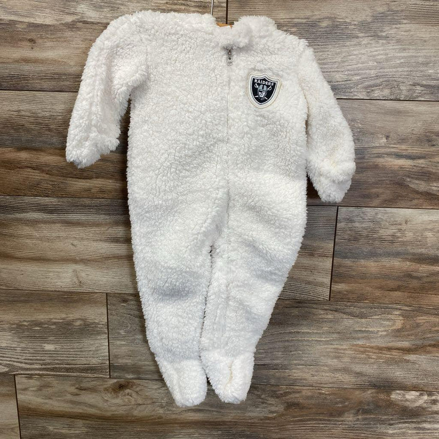 NEW NFL Team Raiders Sherpa Bunting sz 3-6m - Me 'n Mommy To Be