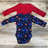 Bundles 2pk Cutest Apple Bodysuits sz 6-9M - Me 'n Mommy To Be