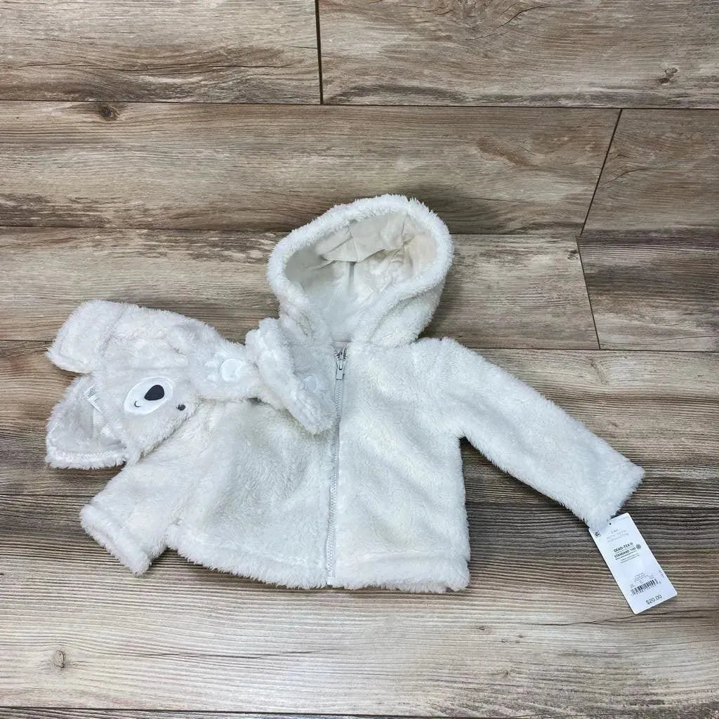 NEW Just One You Bear Faux Fur Hoodie Set sz 3-6m - Me 'n Mommy To Be