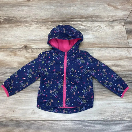 Cat & Jack Unicorn Print Fleece Lined Jacket sz 12m - Me 'n Mommy To Be