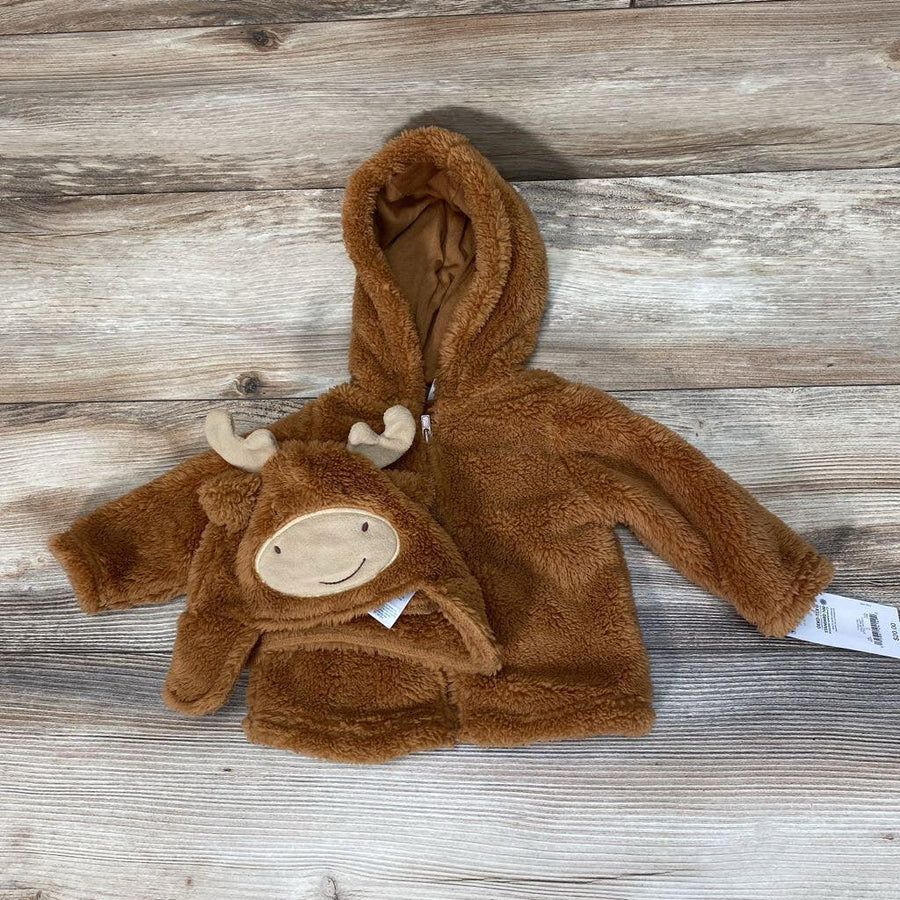 NEW Just One You 3pc Sherpa Hoodie Set sz 0-3m - Me 'n Mommy To Be