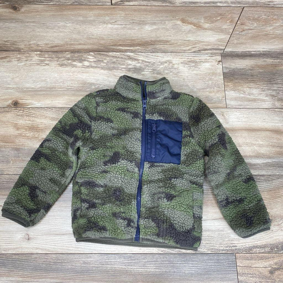 Andy & Evan Sherpa Camo Jacket sz 4T - Me 'n Mommy To Be