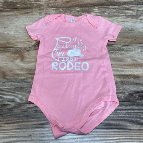 'This Is Actually My First Rodeo' Bodysuit sz 12m - Me 'n Mommy To Be