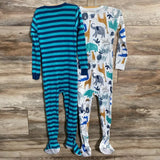 NEW Just One You 2pk Animals & Stripes Print Sleepers sz 5T - Me 'n Mommy To Be