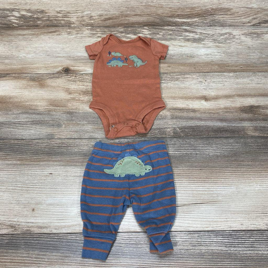 Carter's Dino Bodysuit Set sz Newborn - Me 'n Mommy To Be