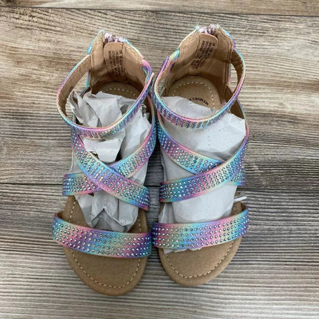 NEW SO Anise Rainbow Memory Foam Sandals sz 13c - Me 'n Mommy To Be