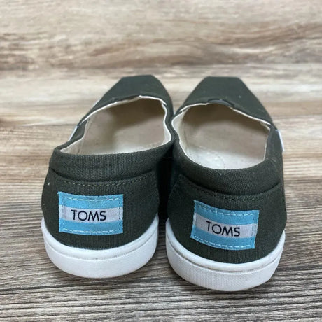 Toms Tiny Alpargata Canvas Shoes sz 1y - Me 'n Mommy To Be