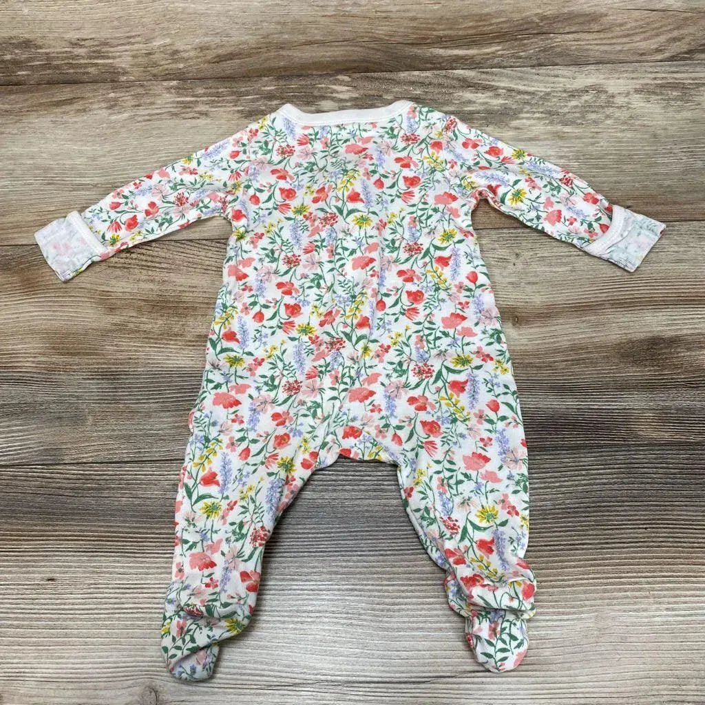 Old Navy Floral Sleeper sz 0-3m - Me 'n Mommy To Be