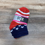 NEW Step Up Pattern Socks 3Pk sz 2-3 - Me 'n Mommy To Be