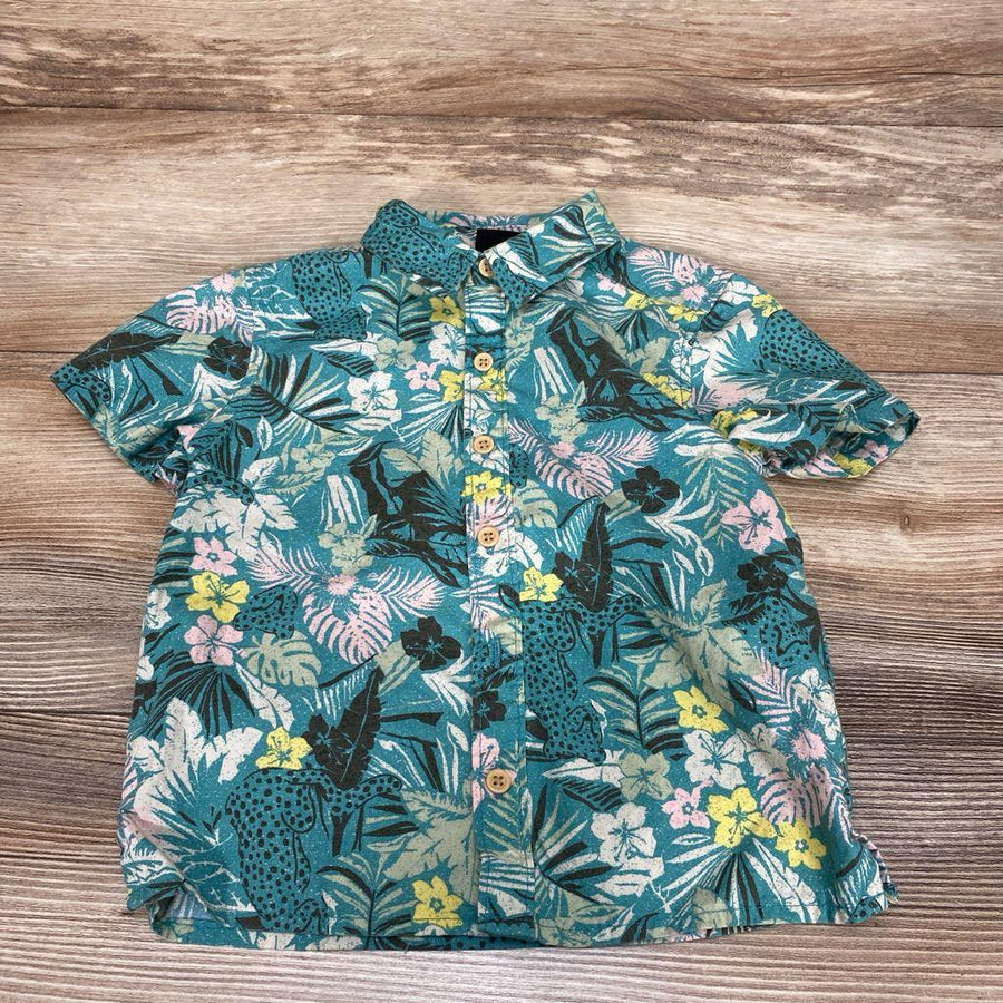 Art Class Tropical Button Up Shirt sz 18M - Me 'n Mommy To Be