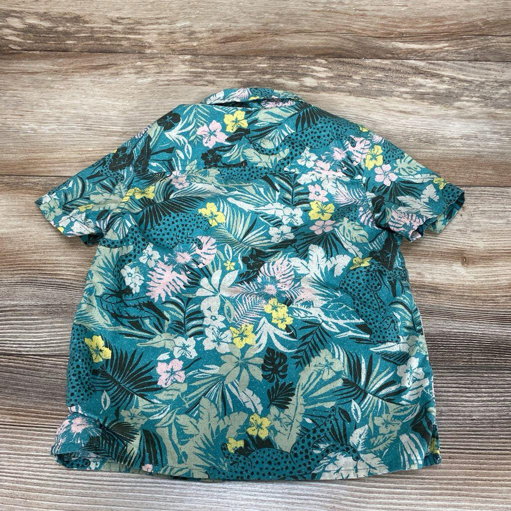 Art Class Tropical Button Up Shirt sz 18M - Me 'n Mommy To Be