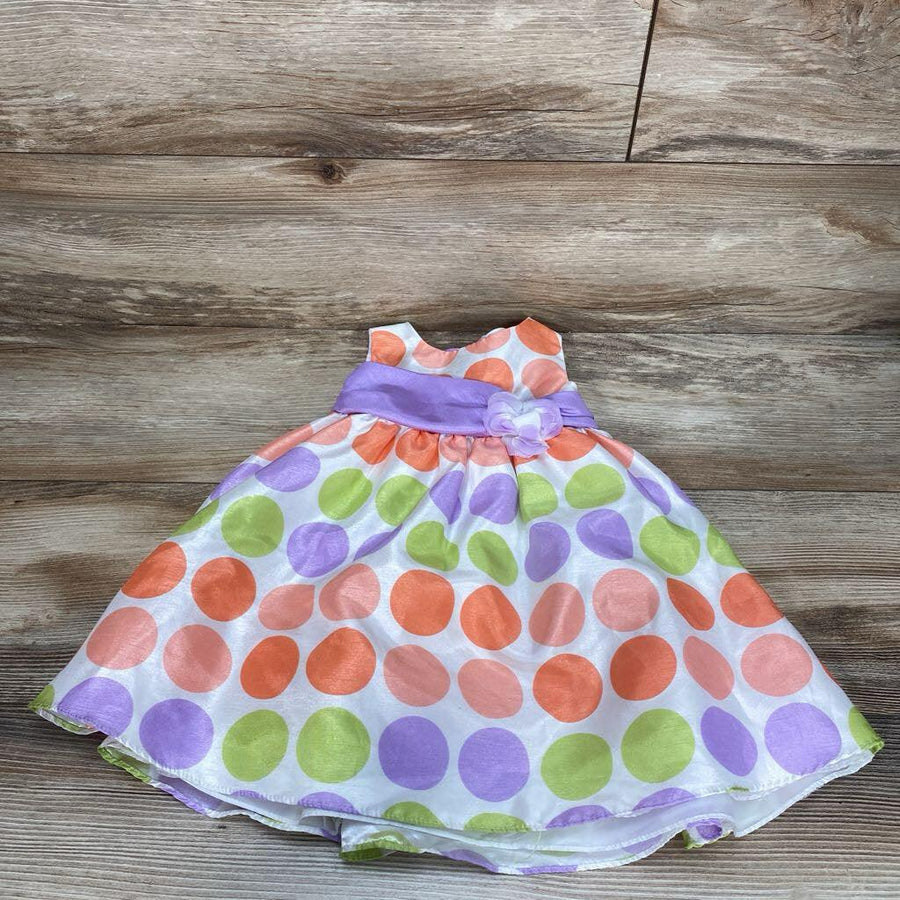 Rare Editions Polka Dot Dress sz 12m - Me 'n Mommy To Be