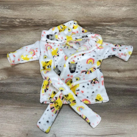 Hooded Rainbow Bath Robe sz 0-9m - Me 'n Mommy To Be