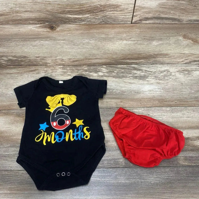 Baby Boy 1/2 Half Birthday 2pc Set sz 6-12m - Me 'n Mommy To Be