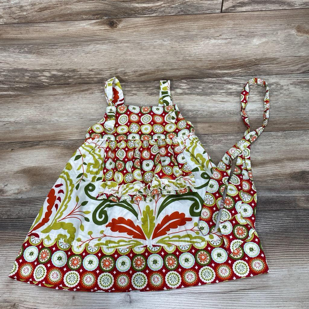 Swanky Baby Vintage Apron Knot Dress & Headwrap sz 2T - Me 'n Mommy To Be