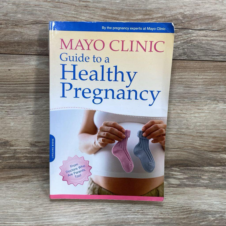 Book Mayo Clinic Guide To Healthy Pregnancy Paperback Book - Me 'n Mommy To Be