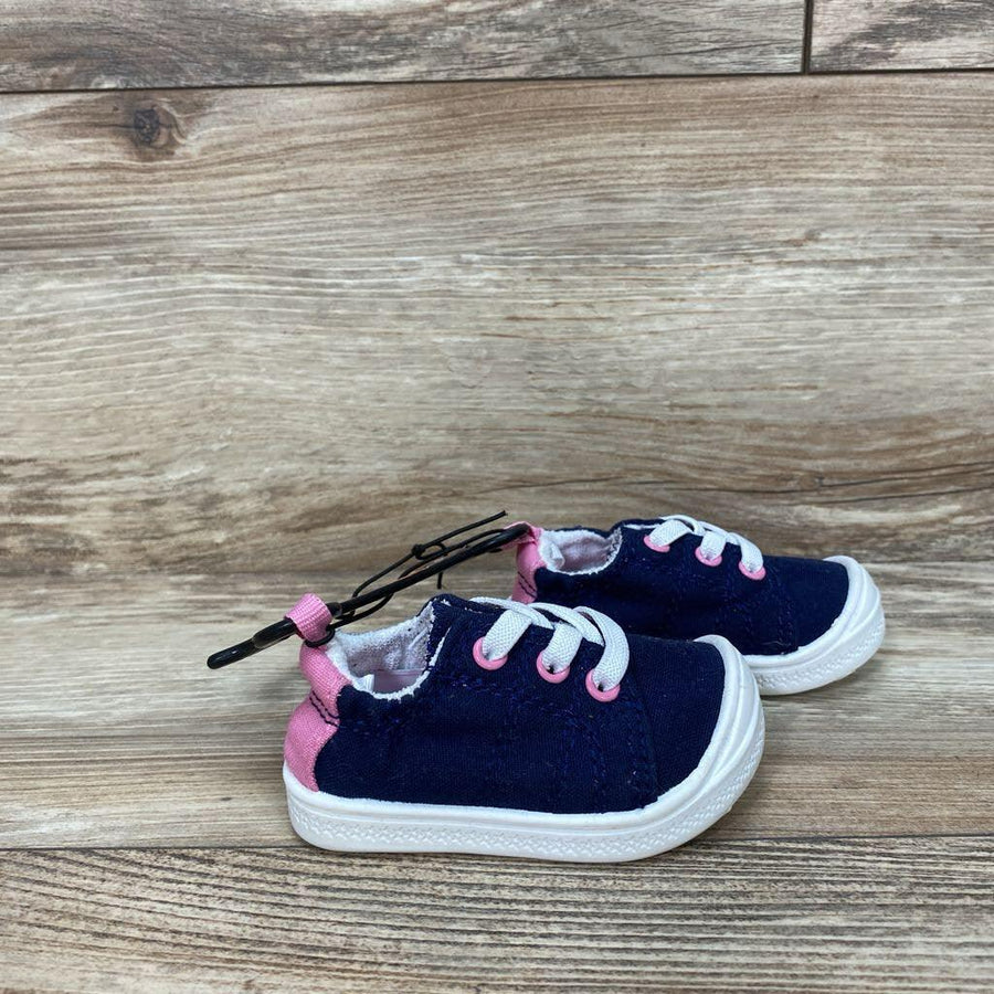Wonder Nation Slip-On Casual Bump Toe Sneakers sz 2c - Me 'n Mommy To Be