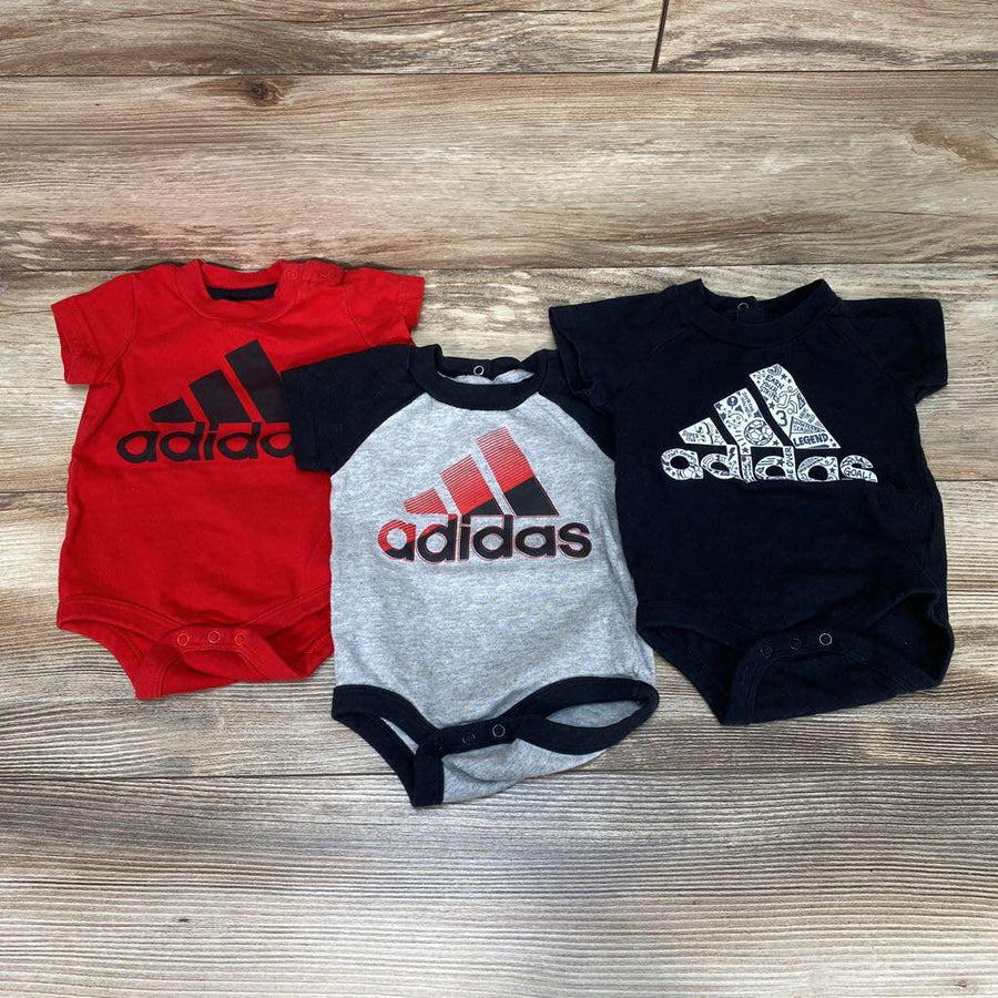 Adidas 3pk Bodysuits sz 3m - Me 'n Mommy To Be