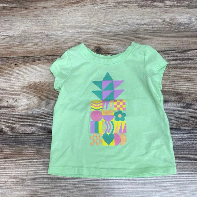 Cat & Jack Pineapple T-Shirt sz 12M - Me 'n Mommy To Be