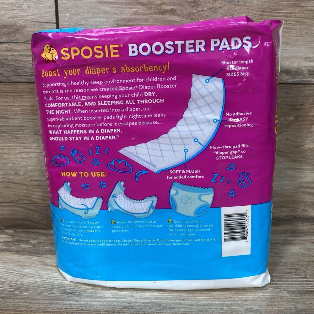 NEW Sposie Booster Pads 32ct sz N-3m - Me 'n Mommy To Be