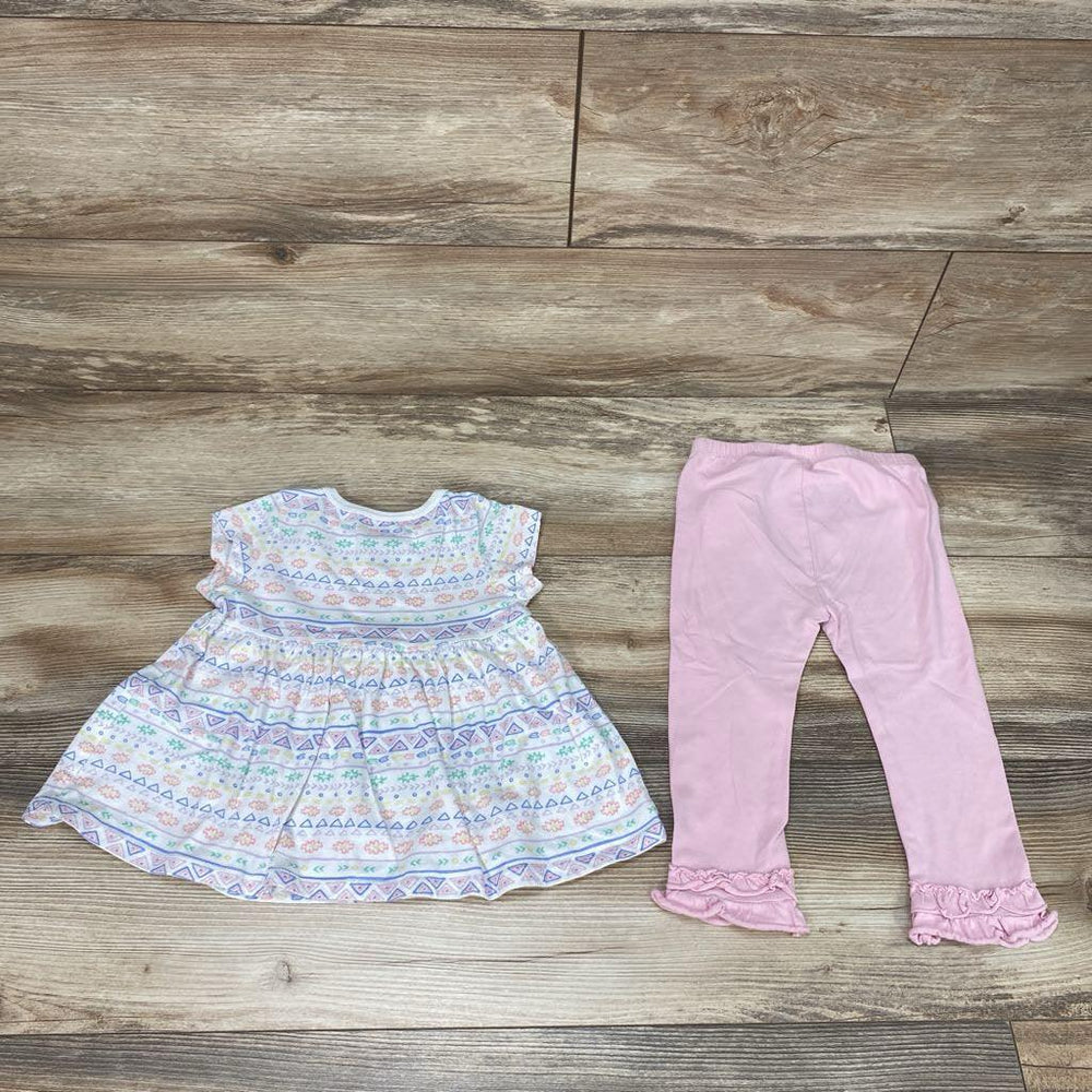 First Impressions 2pc Shirt & Leggings sz 2T - Me 'n Mommy To Be