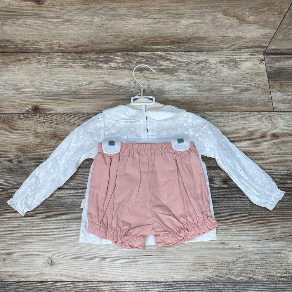 NEW Rabbit + Bear Organic 3pc Shirt + Shorts + Socks Set sz 12m - Me 'n Mommy To Be
