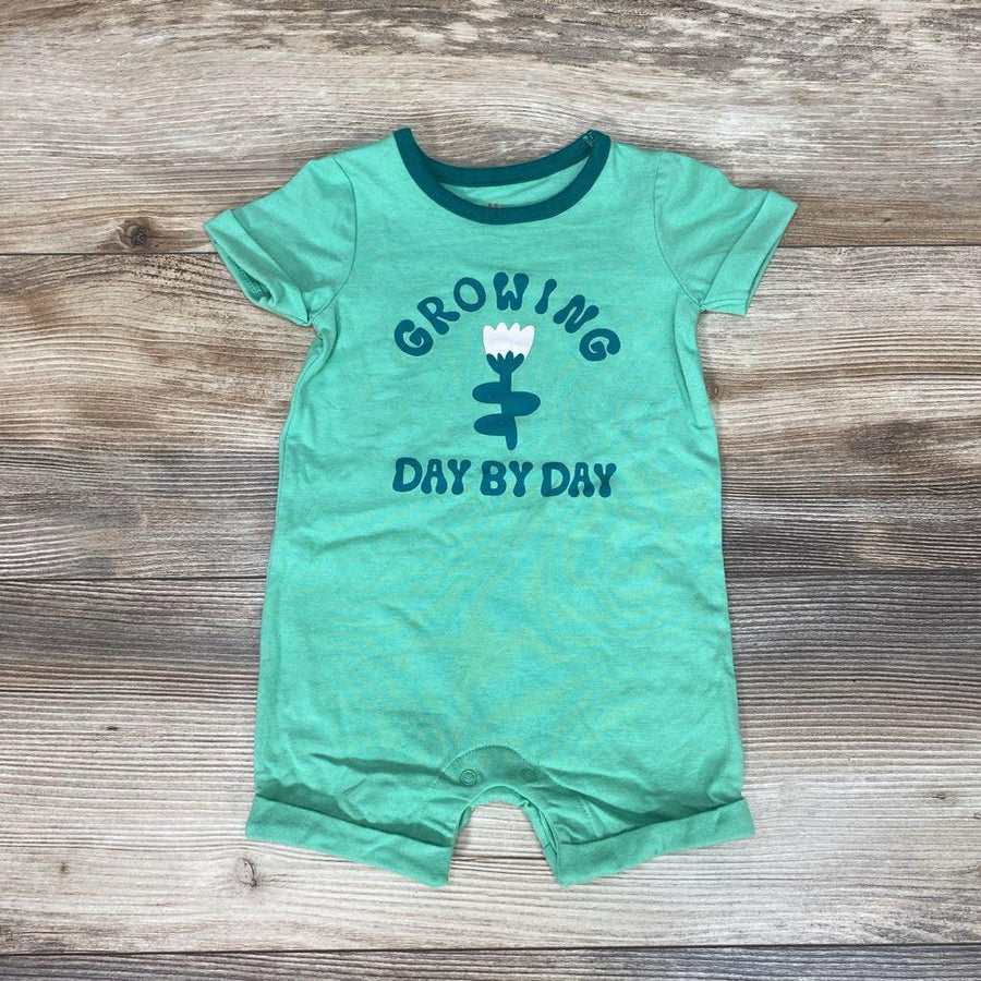 NEW Cat & Jack Growing Day By Day Romper sz 3-6m - Me 'n Mommy To Be