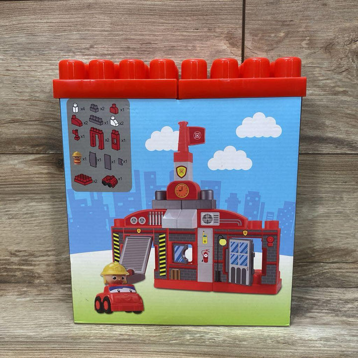 NEW Kidz Infinity 23pc My First Fire Station Block Set - Me 'n Mommy To Be