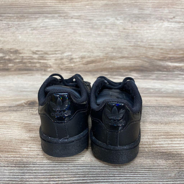 Adidas Superstar EL I 'Triple Black' Sneakers sz 7c - Me 'n Mommy To Be