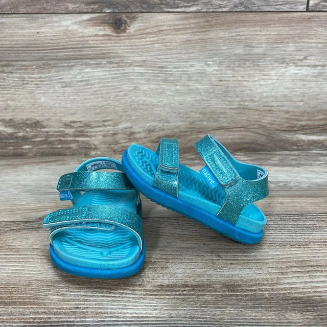 Native Charley Glitter Sandals sz 4c - Me 'n Mommy To Be