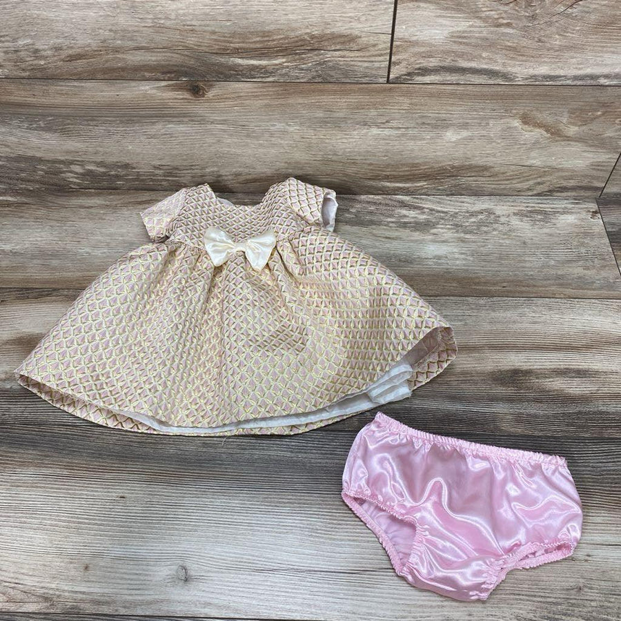 Biscotti 2pc Dress & Bloomers sz 3-6m - Me 'n Mommy To Be