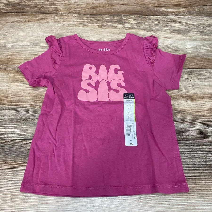 NEW Okie Dokie Big Sis Shirt sz 4T - Me 'n Mommy To Be