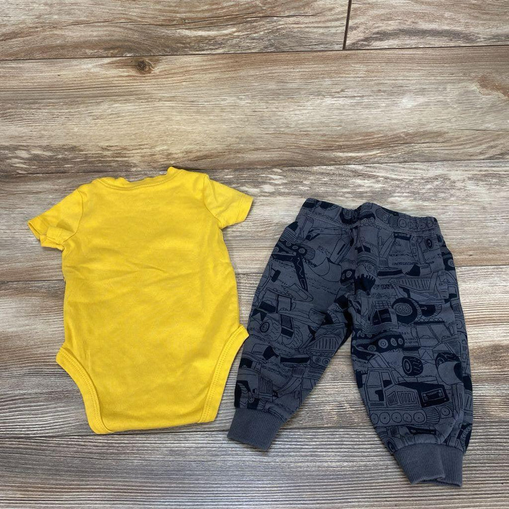 Carter's 2 pc Truck Bodysuit & Pants sz 6M - Me 'n Mommy To Be
