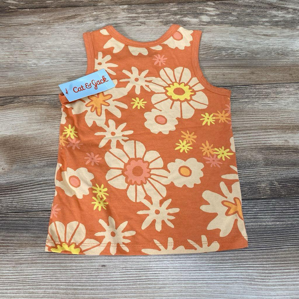 NEW Cat & Jack Floral Tank Top sz 18m - Me 'n Mommy To Be