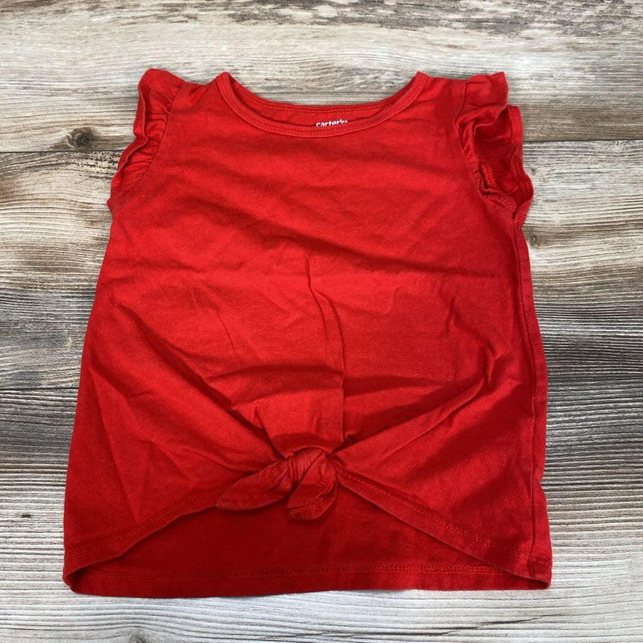 Carter's Solid Flutter Sleeve Shirt sz 4T - Me 'n Mommy To Be