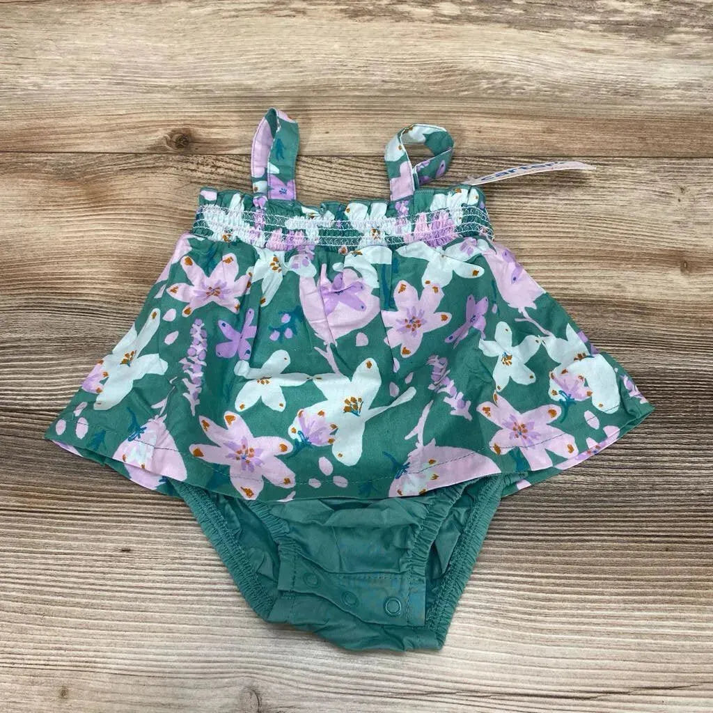 NEW Just One You Floral Bodysuit Dress sz 3m - Me 'n Mommy To Be