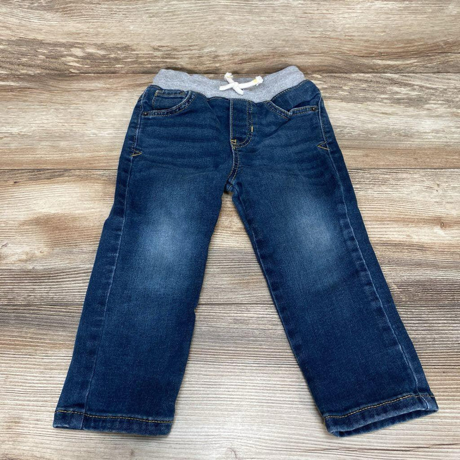 Cat & Jack Drawstring Straight Jeans sz 2T - Me 'n Mommy To Be
