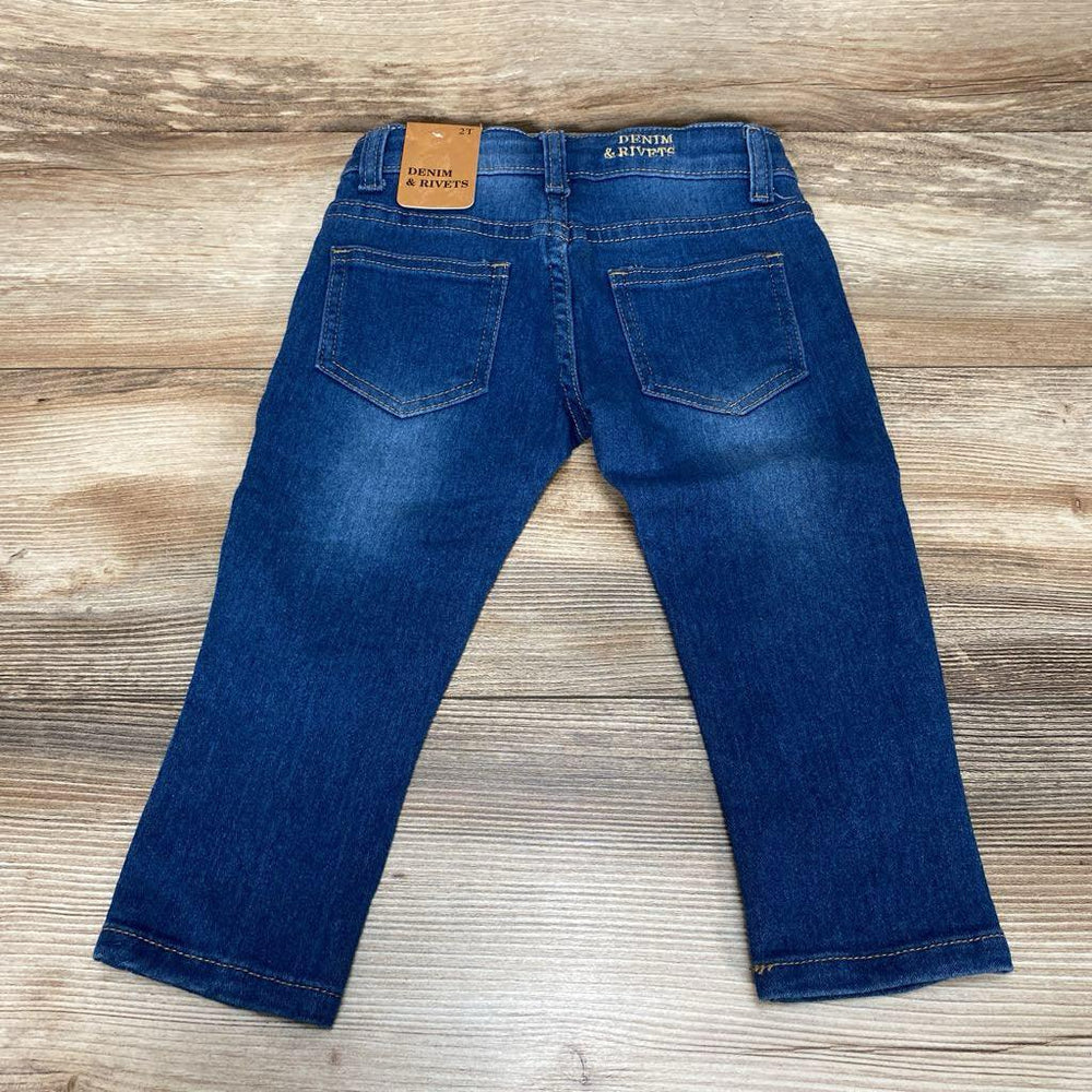 NEW Denim & Rivets Distressed Jeans sz 2T - Me 'n Mommy To Be