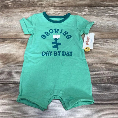 NEW Cat & Jack Growing Day By Day Romper sz 3-6m - Me 'n Mommy To Be