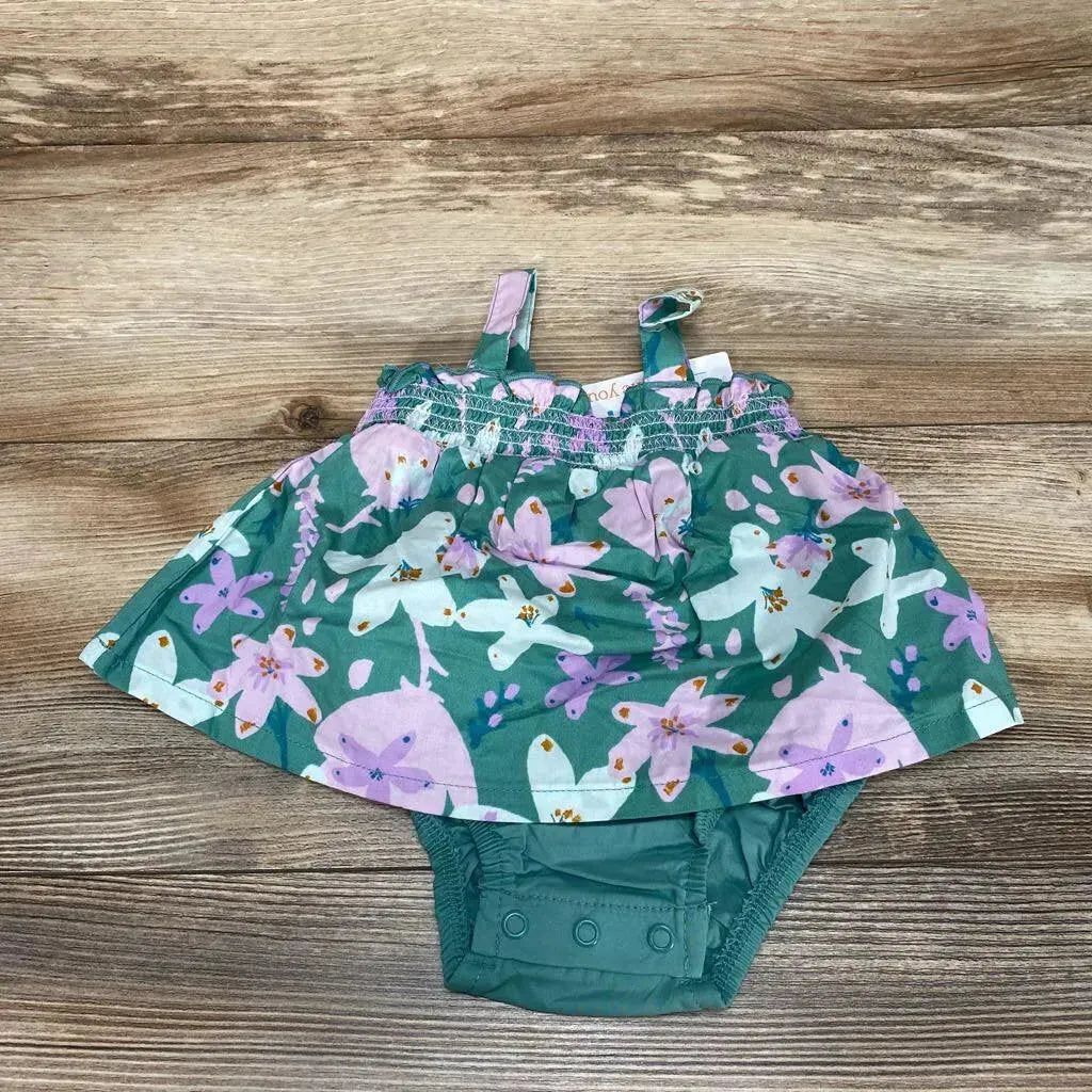 NEW Just One You Floral Bodysuit Dress sz 3m - Me 'n Mommy To Be