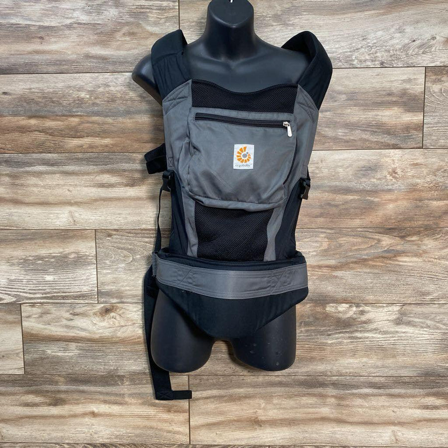 ErgoBaby 360 All Position Cool Air Mesh Baby Carrier in Black - Me 'n Mommy To Be