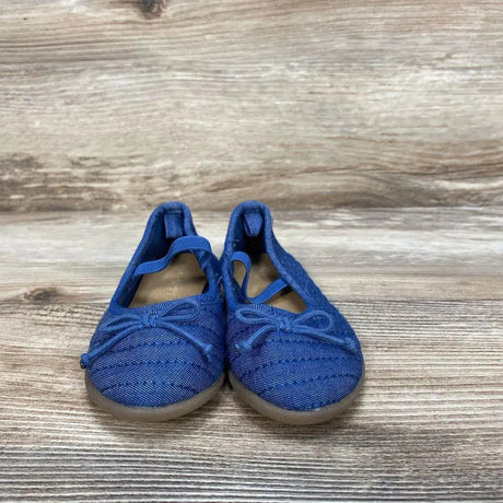 Old Navy Textured Chambray Ballet Flats sz 6c - Me 'n Mommy To Be