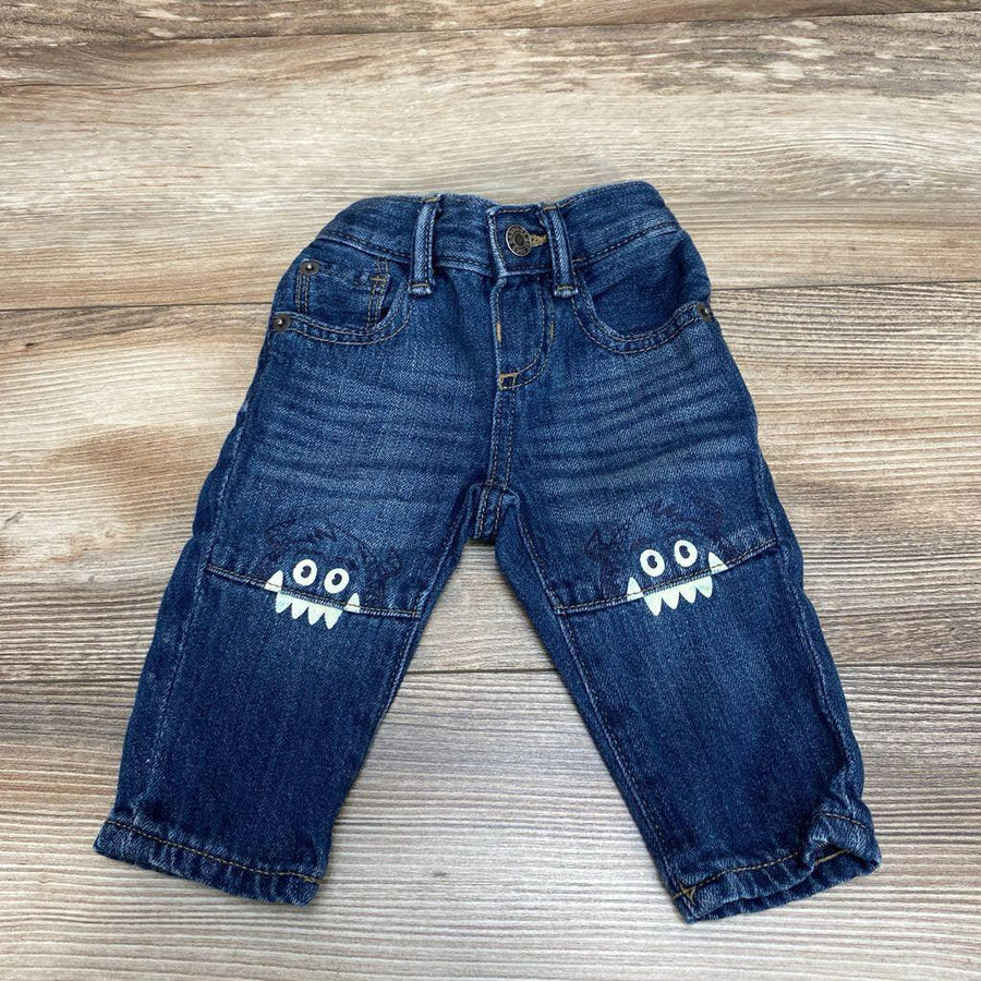 Gap Denim My First Straight Jeans sz 3-6m - Me 'n Mommy To Be