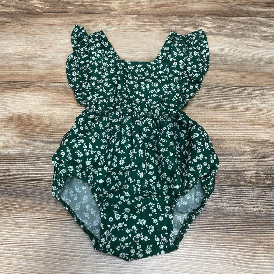 Shein Floral Bubble Romper sz 6m - Me 'n Mommy To Be