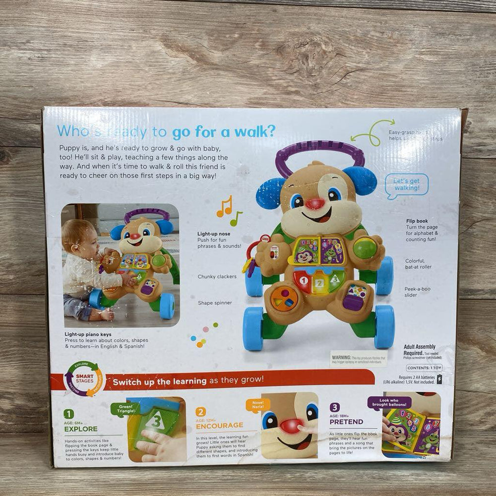 Fisher Price Laugh and Learn Smart Stages Learn With Puppy Walker - Me 'n Mommy To Be