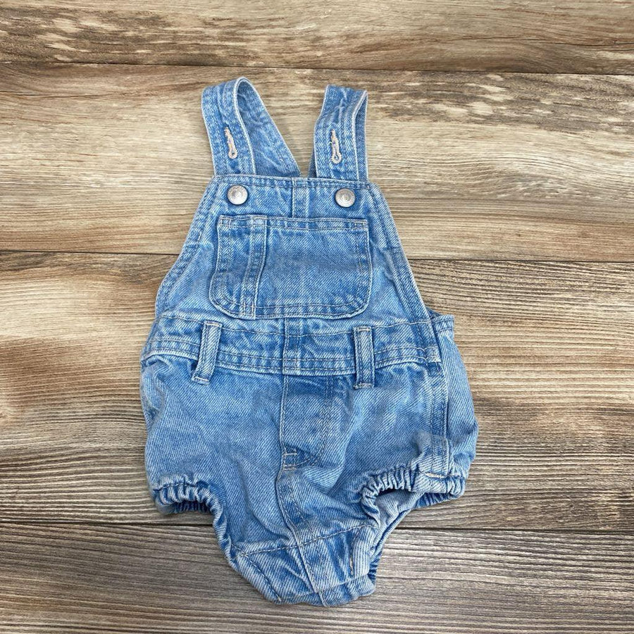 Old Navy Denim Overall Bubble Romper sz 6-12m - Me 'n Mommy To Be