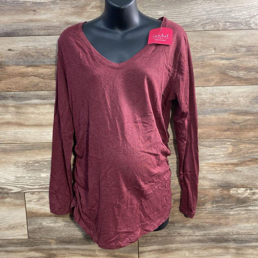NEW Isabel Maternity Side Ruched Tee sz XL - Me 'n Mommy To Be