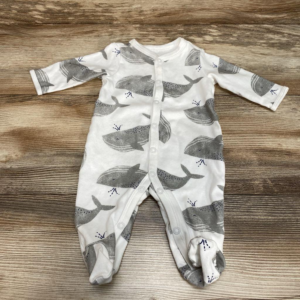 Carter's Whale Sleeper sz 3m - Me 'n Mommy To Be