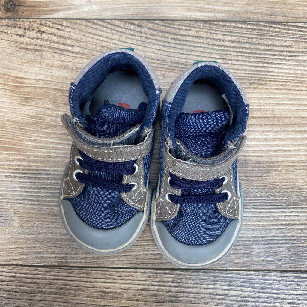 See Kai Run Dane Chambray Sneakers sz 4c - Me 'n Mommy To Be