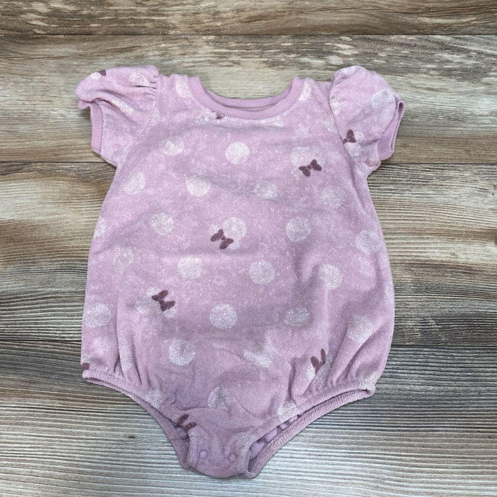 Disney Baby Minnie Mouse Terry Romper sz 18m - Me 'n Mommy To Be